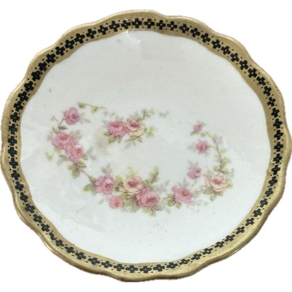 Other - Vintage miniature, teacup, saucer, floral design